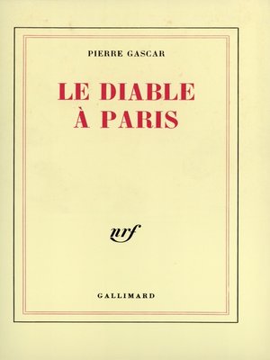 cover image of Le Diable à Paris